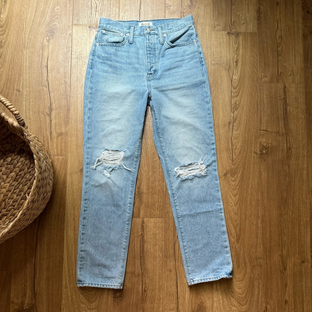 Madewell straight leg denim size 6